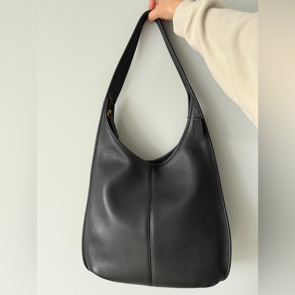 Vintage Coach Ergo Hobo 9026 XL Black